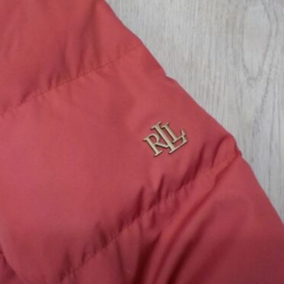 Lauren Ralph Lauren Women's Puffer Jacket Down Insulated Faux Fur Hood Coat S - Picture 5 of 12